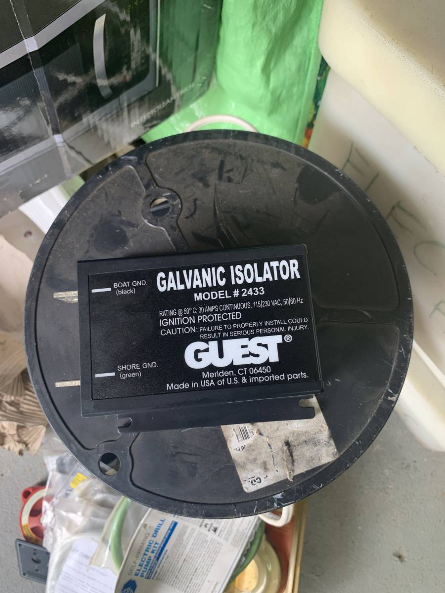 Guest Galvanic Isolator Model 2433 30A 115/230VAC Ignition Protected