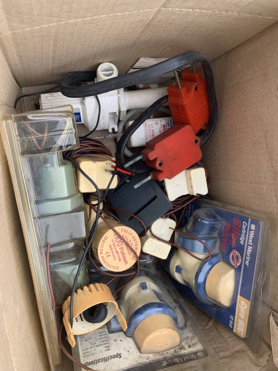 Marine Bilge Pump & Switch Lot 
